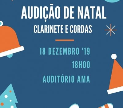 Audição de Natal de Clarinete e Cordas - 2019